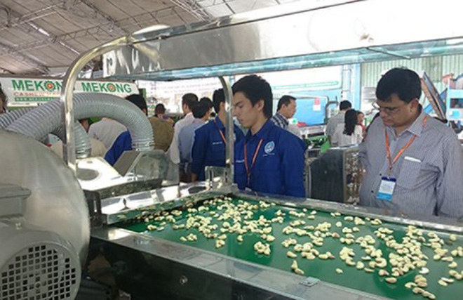 Máy bóc hạt điều được gia công cnc tại VN