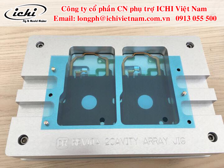Gia công cnc, chế tạo jig điện thoại 01