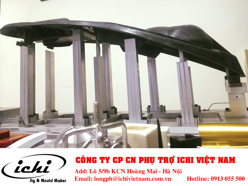 GIa công cnc, chế tạo đồ gá yên xe